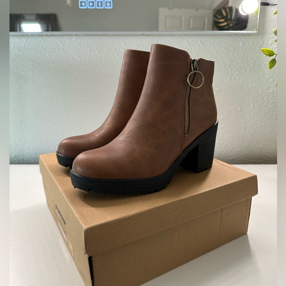 Tan Boots